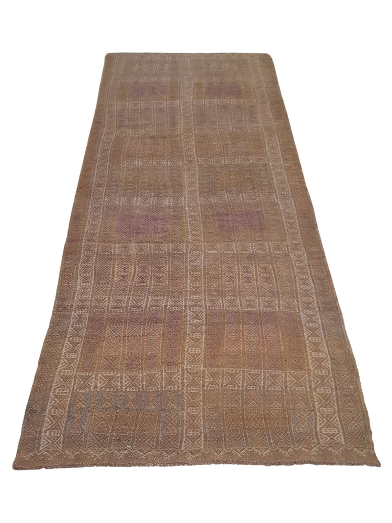 Pacific Gigim 73606 Latte Latte Transitional Flatweave Rug