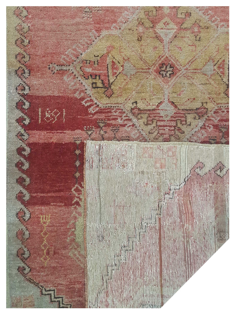 Pacific Anatolia 73644 Orange Gold Transitional Hand Knotted Rug