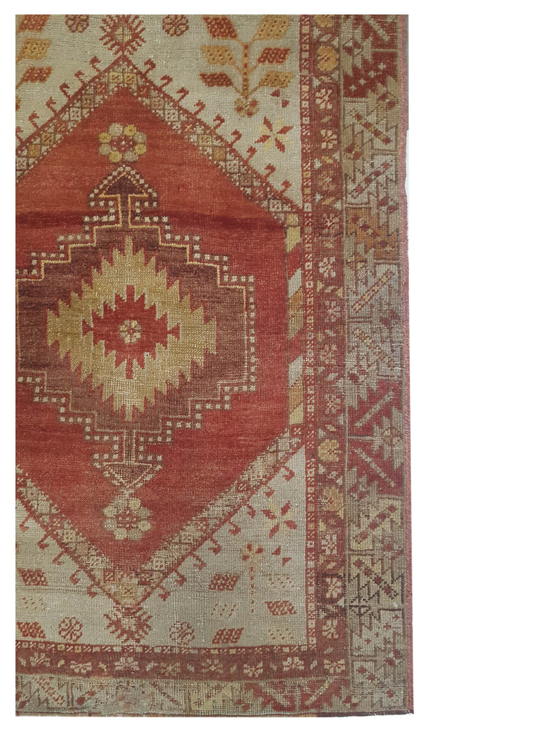 Pacific Anatolia 73653 Rust Grey Transitional Hand Knotted Rug