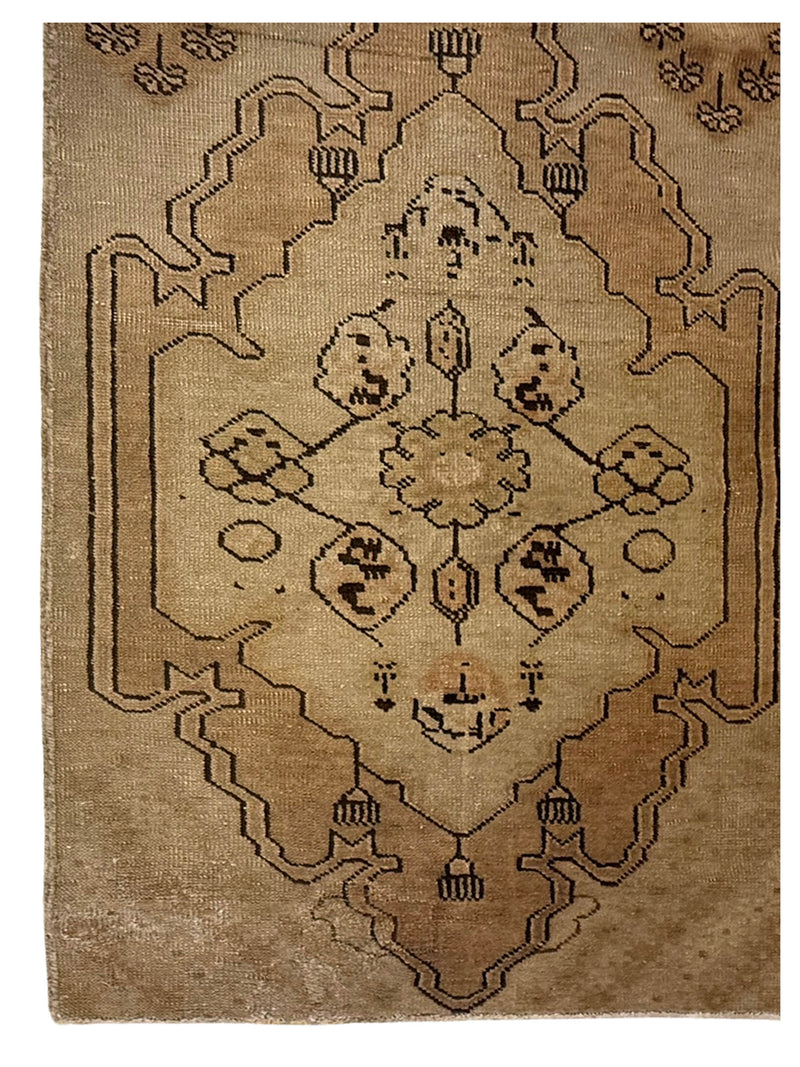 Pacific Anatolia 73655 Camel Brown Transitional Hand Knotted Rug