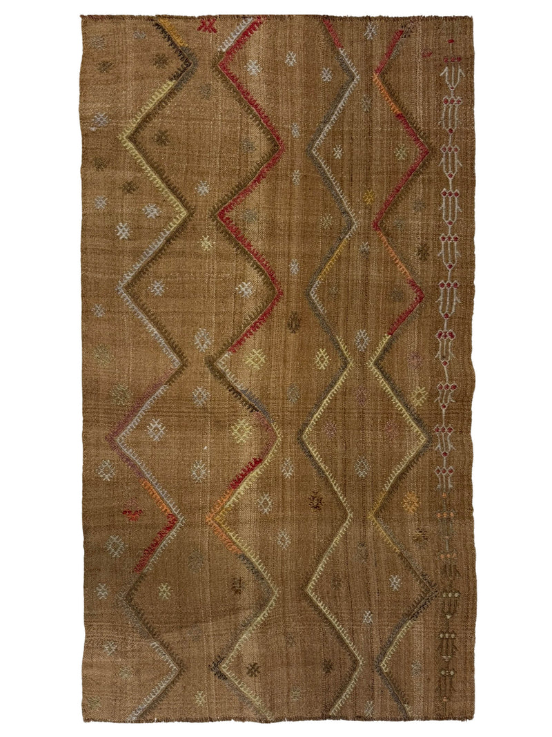 Pacific Vintage Kilim Camel Latte Transitional