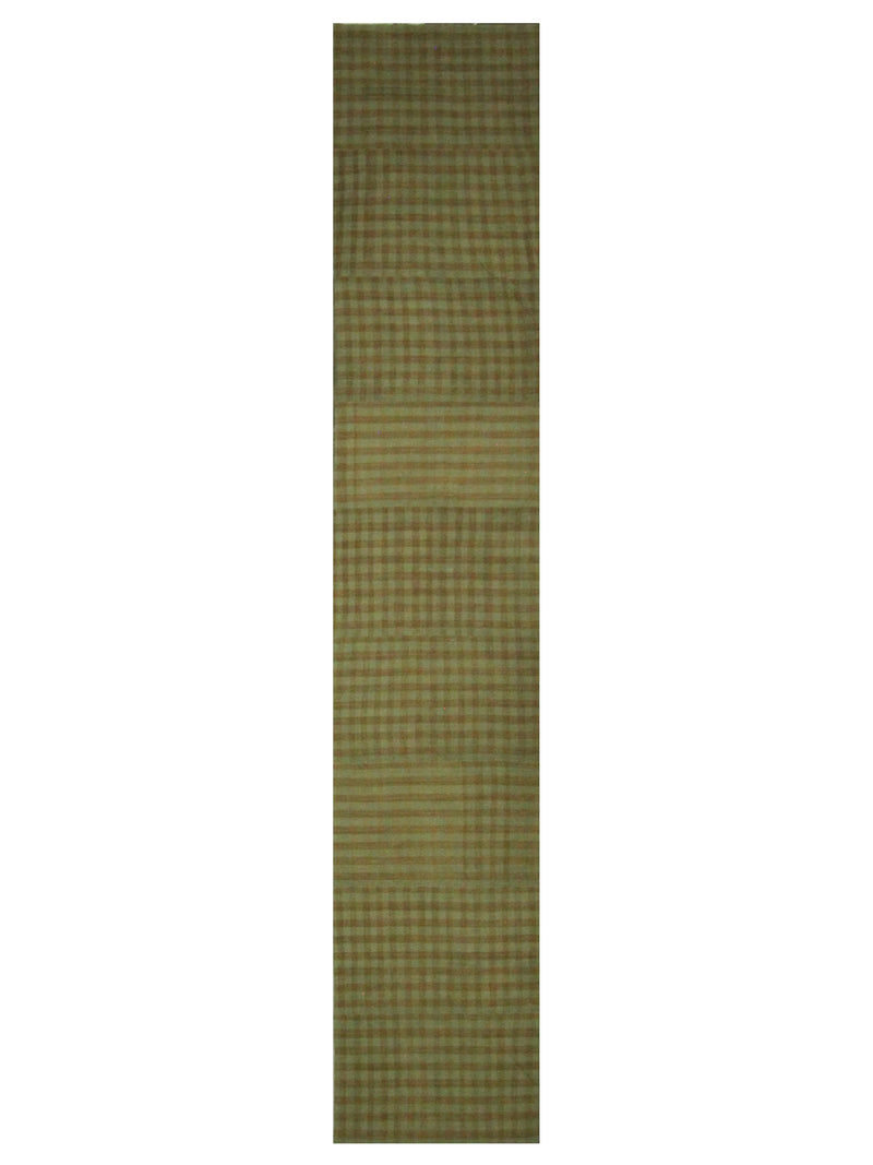 Pacific Vintage Kilim Olive Latte Transitional