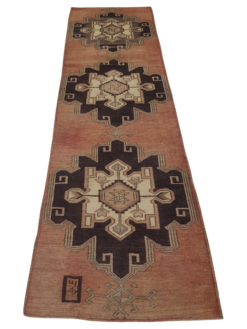 Pacific Anatolia 73749 Rust Brown Transitional Hand Knotted Rug
