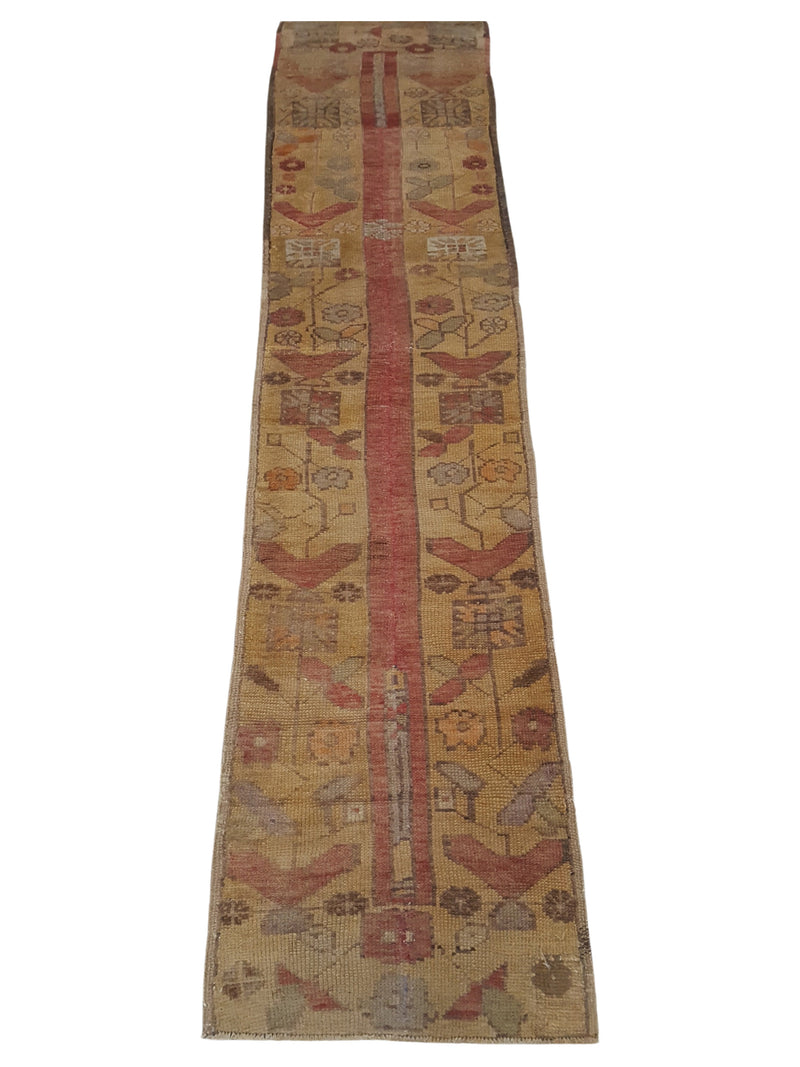 Pacific Anatolia 73751 Camel Red Transitional Hand Knotted Rug