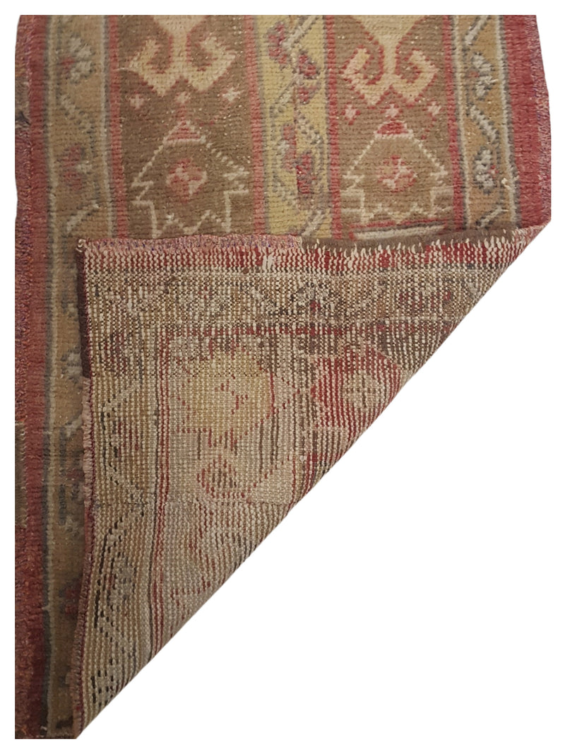 Pacific Anatolia 73753 Rust Beige Transitional Hand Knotted Rug