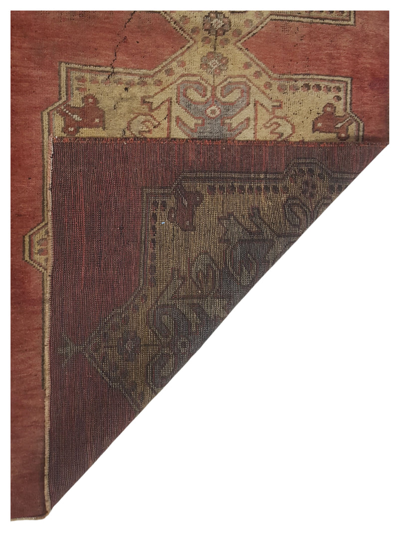 Pacific Anatolia 73758 Rust Beige Transitional Hand Knotted Rug