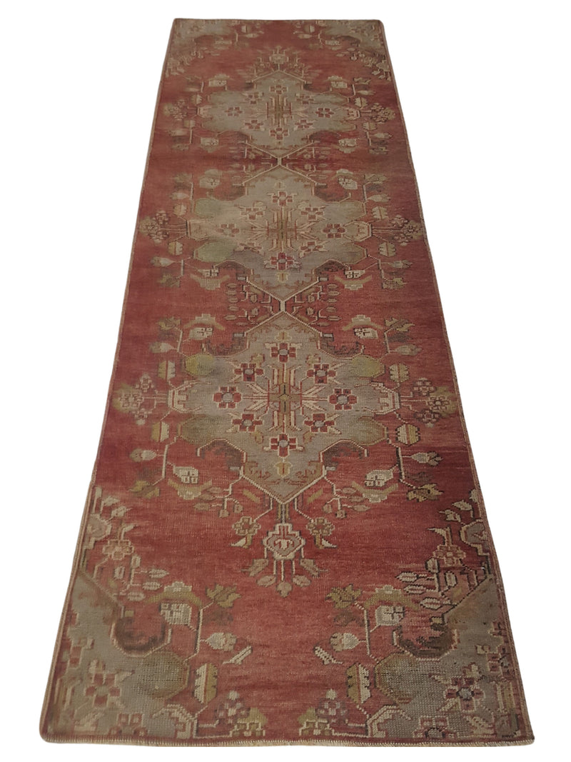 Pacific Anatolia 73759 Rust Grey Transitional Hand Knotted Rug