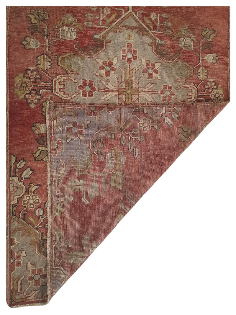 Pacific Anatolia 73759 Rust Grey Transitional Hand Knotted Rug