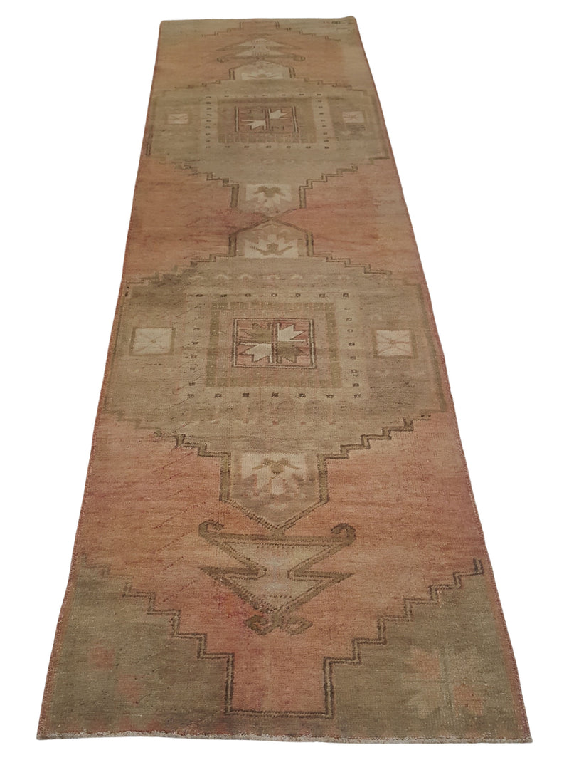 Pacific Anatolia 73761 Peach Camel Transitional Hand Knotted Rug