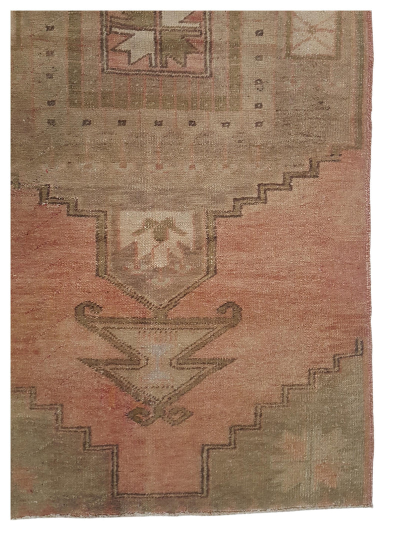 Pacific Anatolia 73761 Peach Camel Transitional Hand Knotted Rug