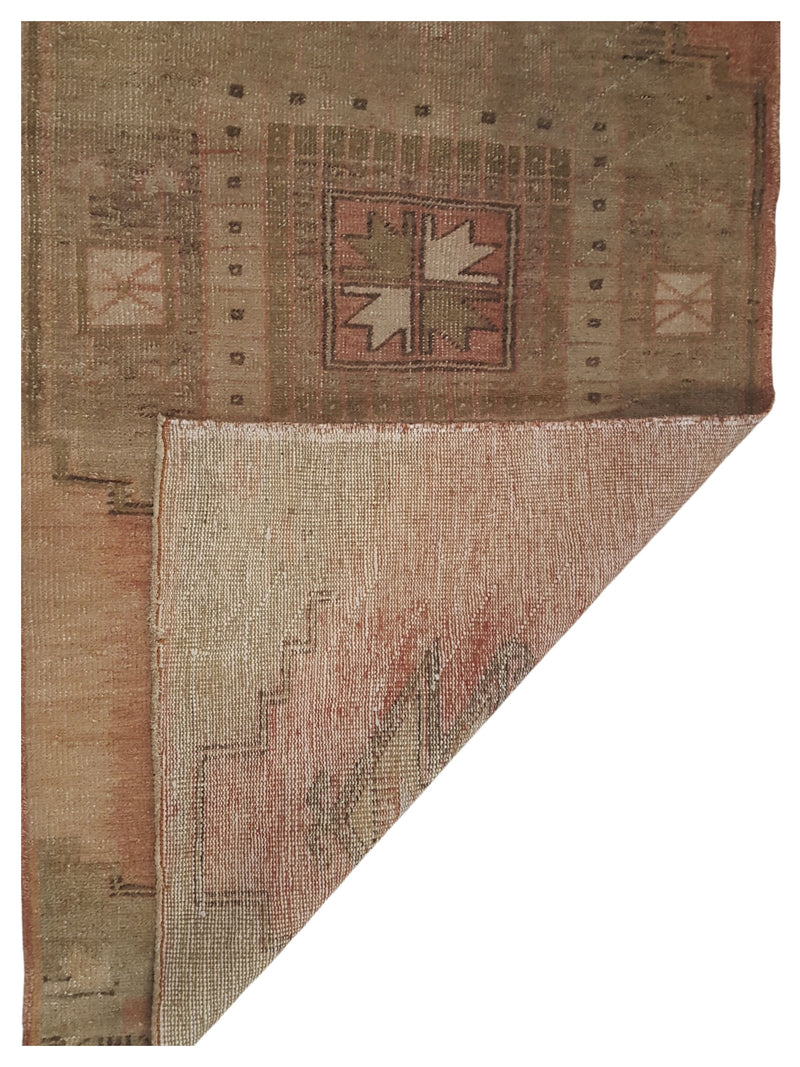 Pacific Anatolia 73761 Peach Camel Transitional Hand Knotted Rug
