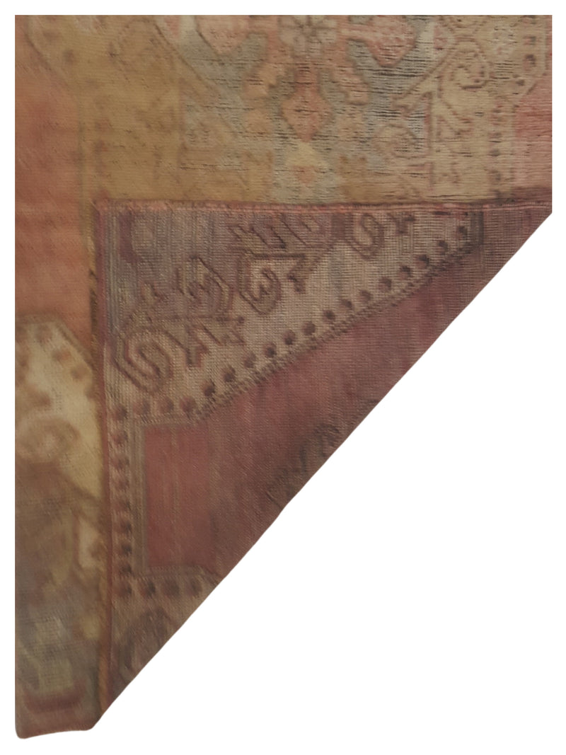 Pacific Anatolia 73762 Peach Camel Transitional Hand Knotted Rug