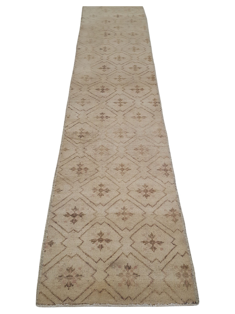 Pacific Anatolia 73767 Beige Brown Transitional Hand Knotted Rug