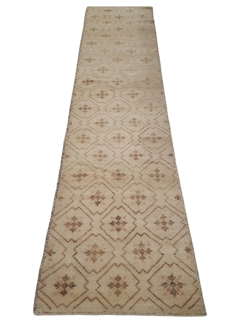 Pacific Anatolia 73768 Beige Brown Transitional Hand Knotted Rug