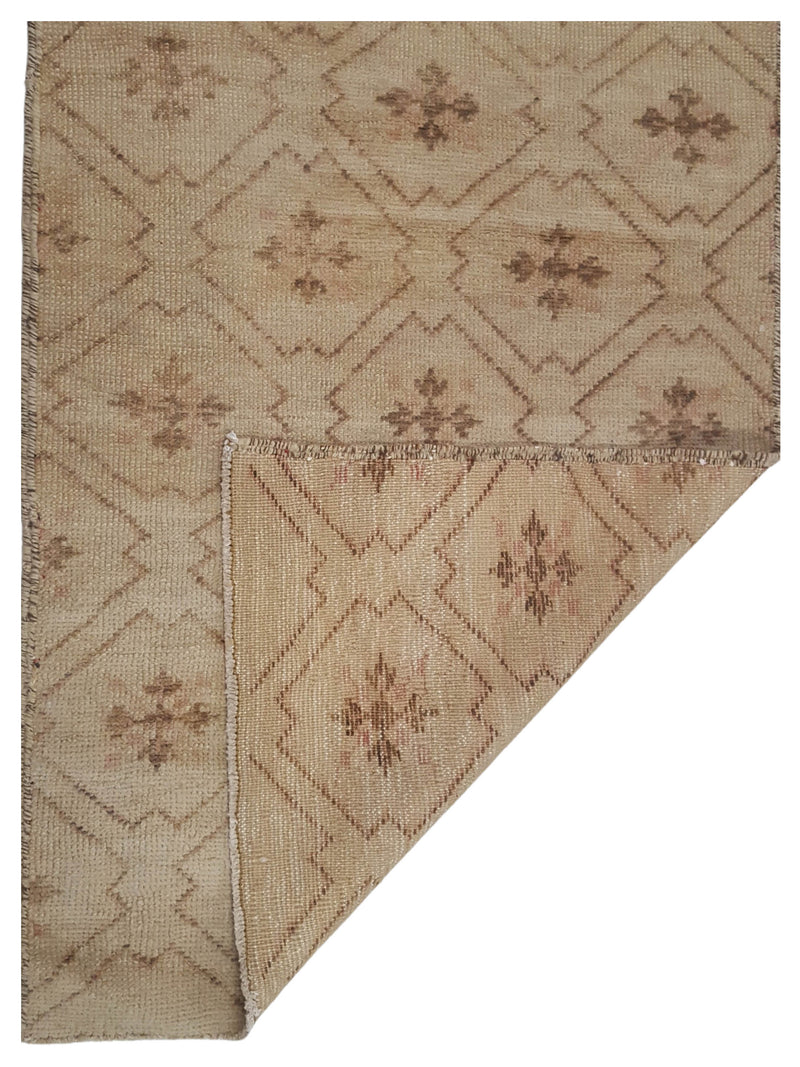 Pacific Anatolia 73768 Beige Brown Transitional Hand Knotted Rug