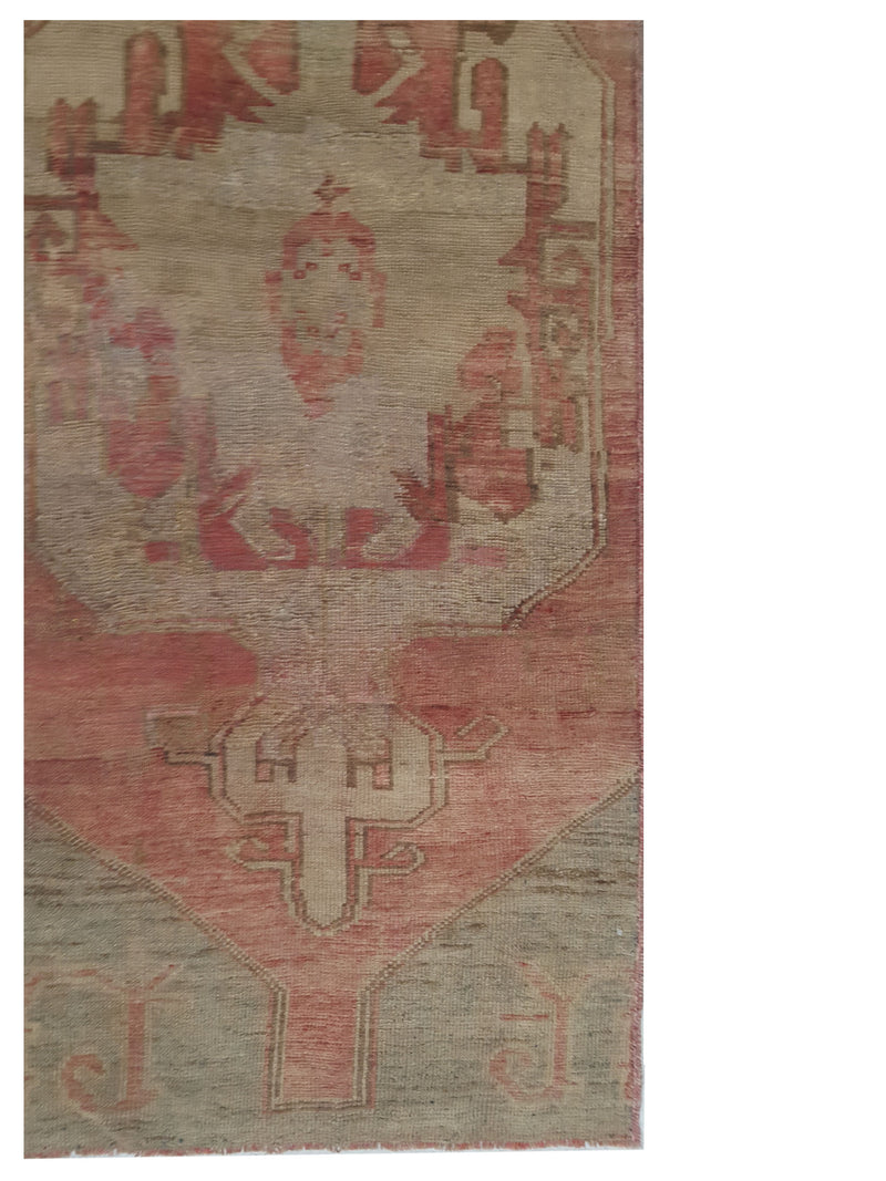 Pacific Anatolia 73775 Rust Camel Transitional Hand Knotted Rug