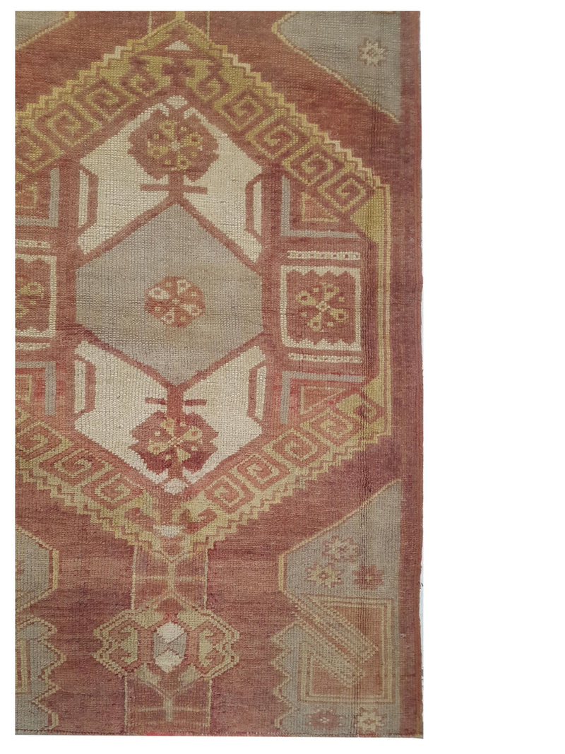 Pacific Anatolia 73782 Red Beige Transitional Hand Knotted Rug