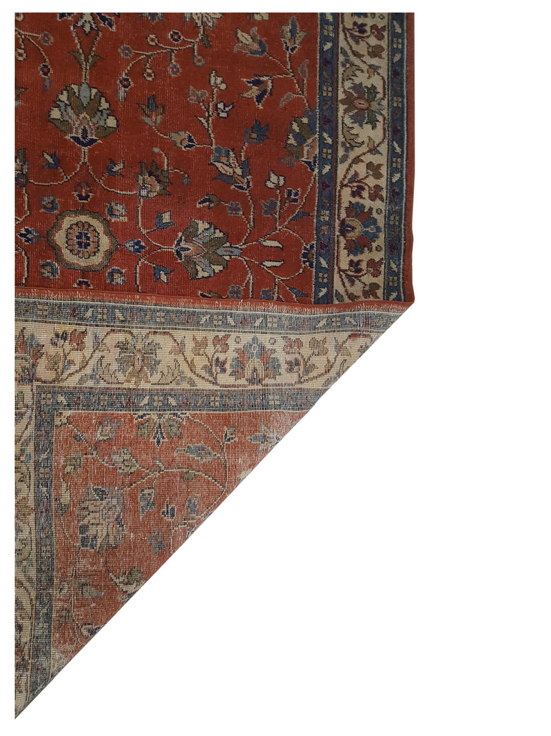 Pacific Anatolia 73795 Red Bege Transitional Hand Knotted Rug