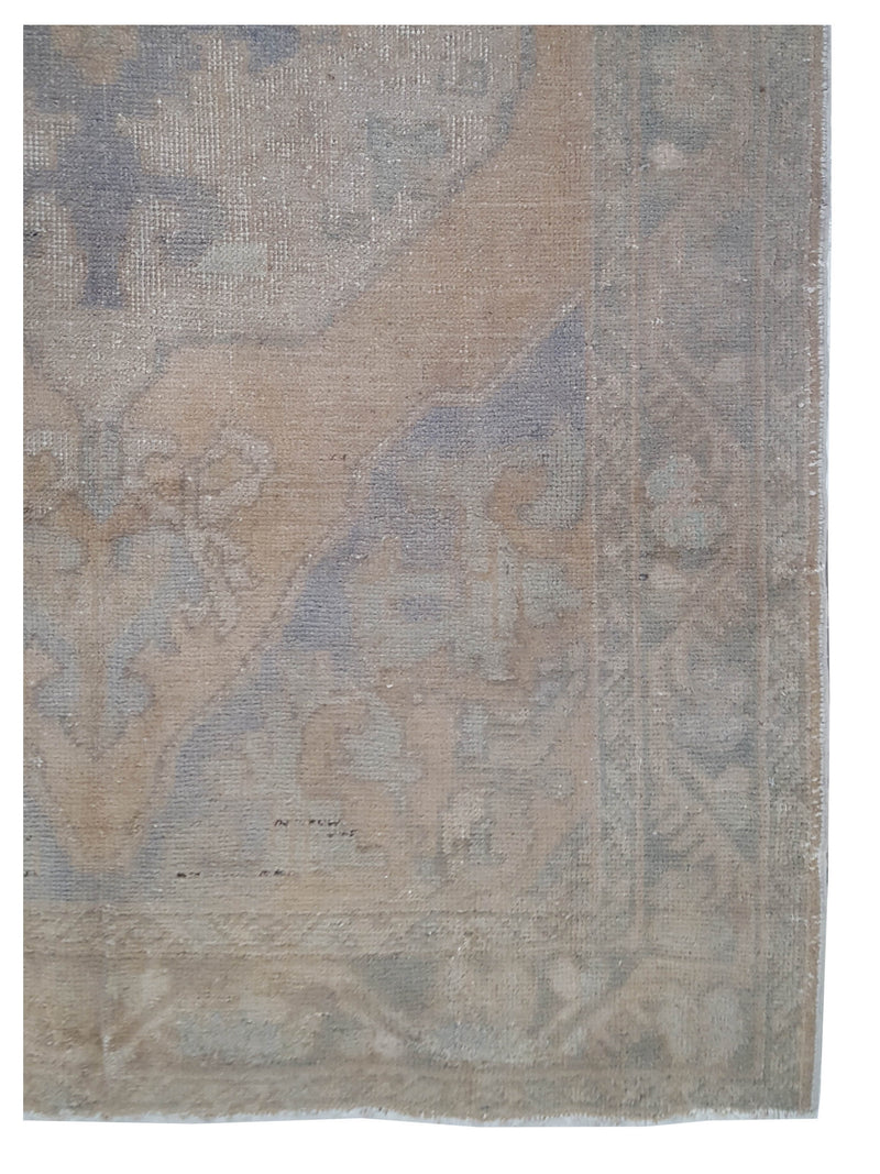 Pacific Anatolia 73813 Beige Orange Transitional Hand Knotted Rug