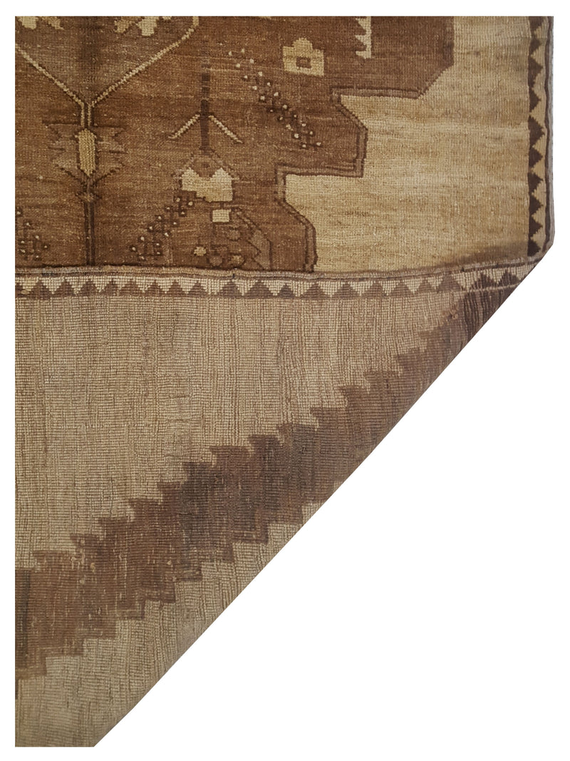Pacific Kars 73822 Beige Camel Transitional Hand Knotted Rug