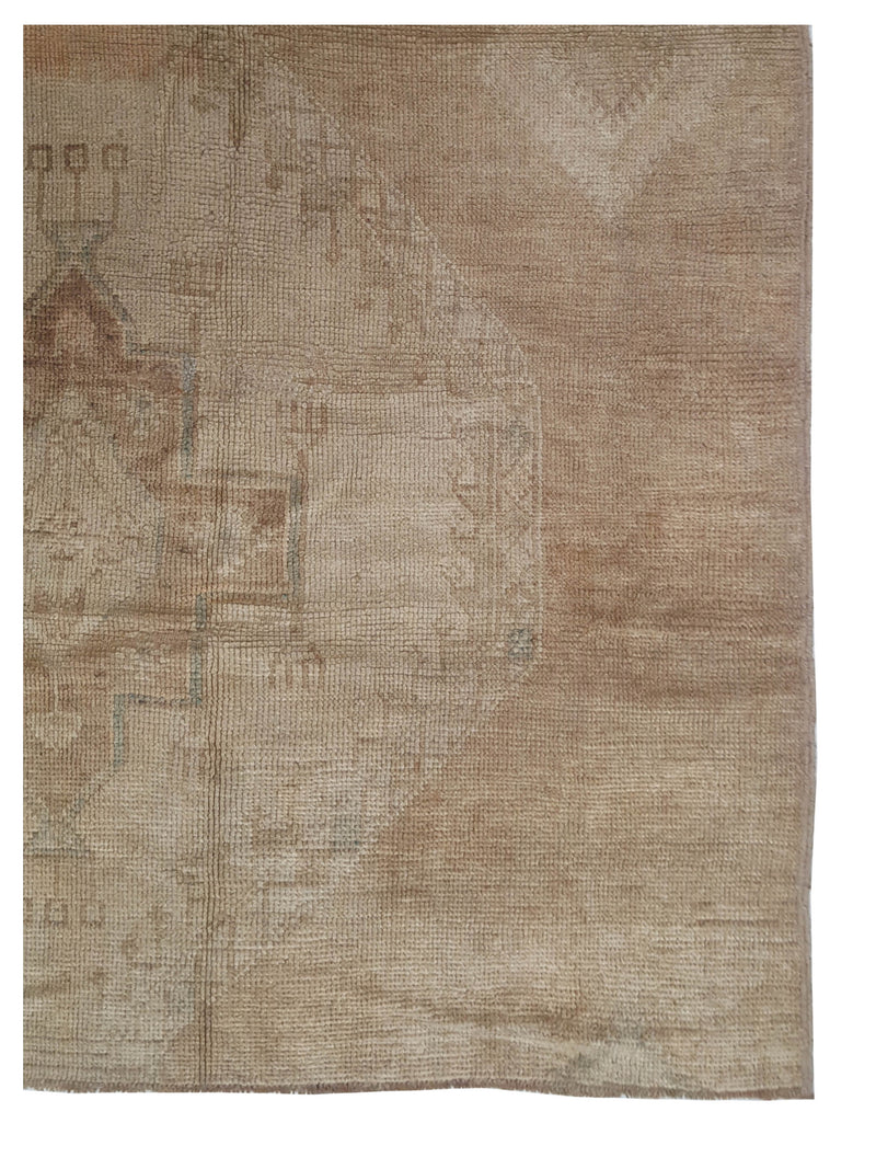 Pacific Kars 73826 Beige Camel Transitional Hand Knotted Rug