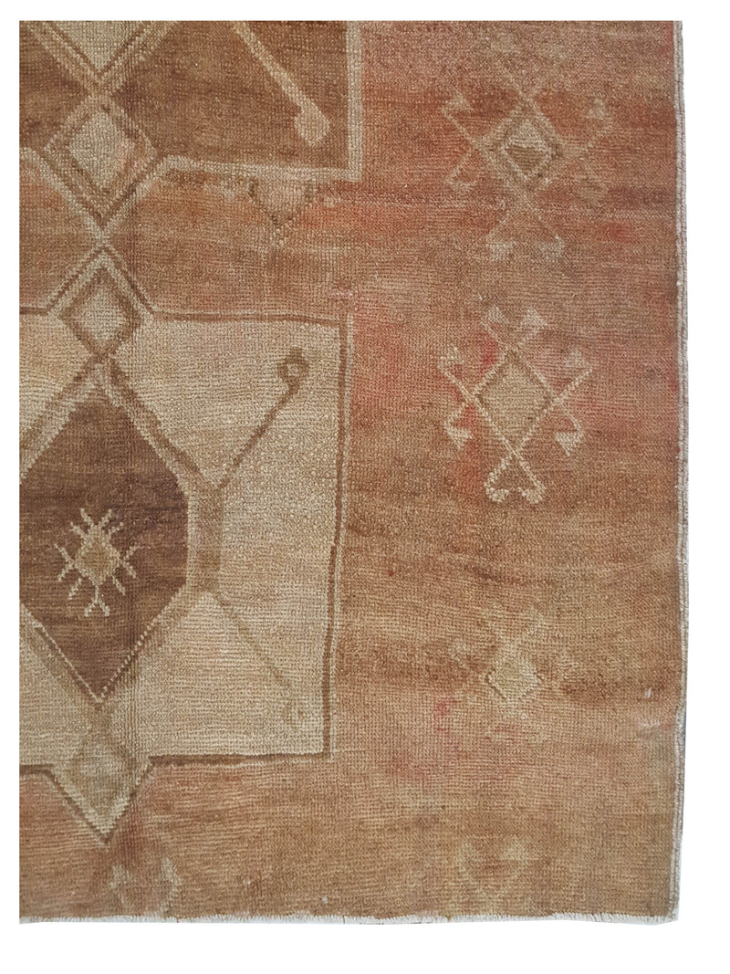 Pacific Kars 73827 Beige Camel Transitional Hand Knotted Rug