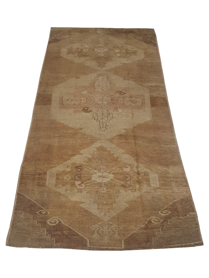 Pacific Kars 73828 Camel Beige Transitional Hand Knotted Rug