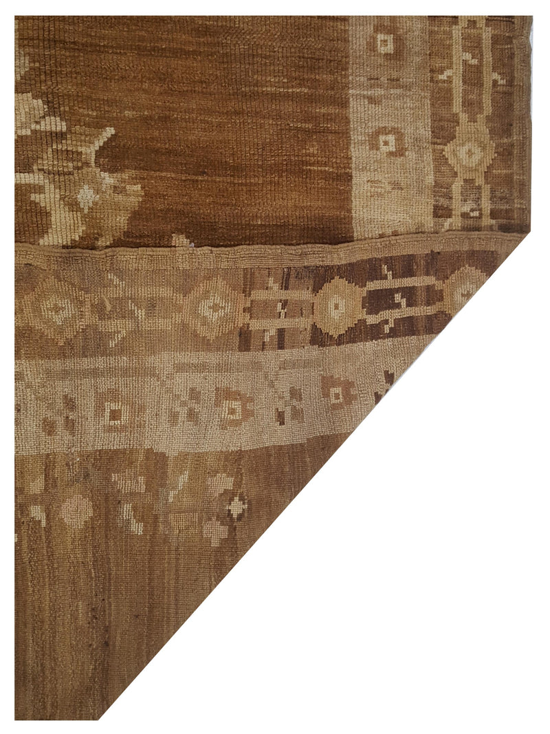 Pacific Kars 73832 Beige Camel Transitional Hand Knotted Rug