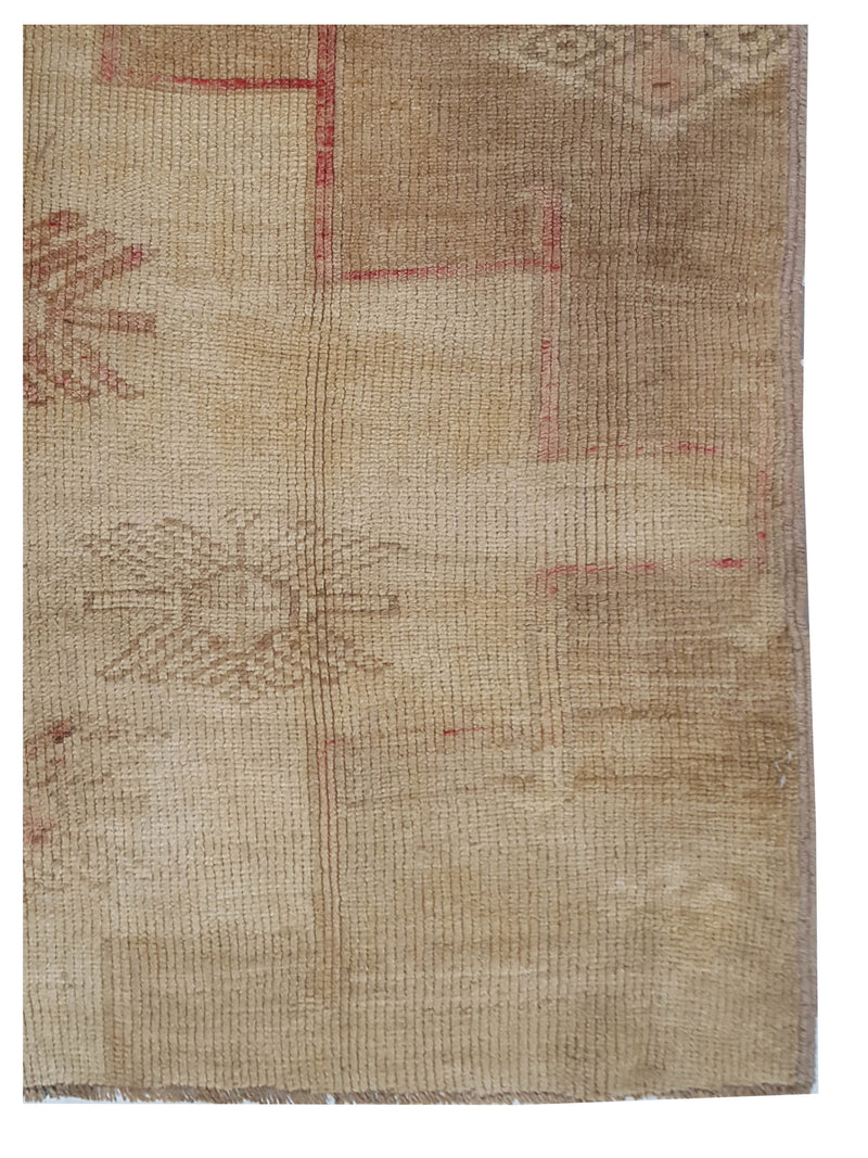Pacific Kars 73834 Camel Beige Transitional Hand Knotted Rug