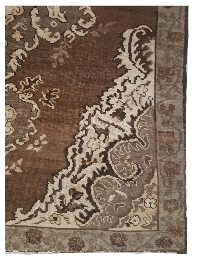 Pacific Kars 73837 Beige Brown Transitional Hand Knotted Rug