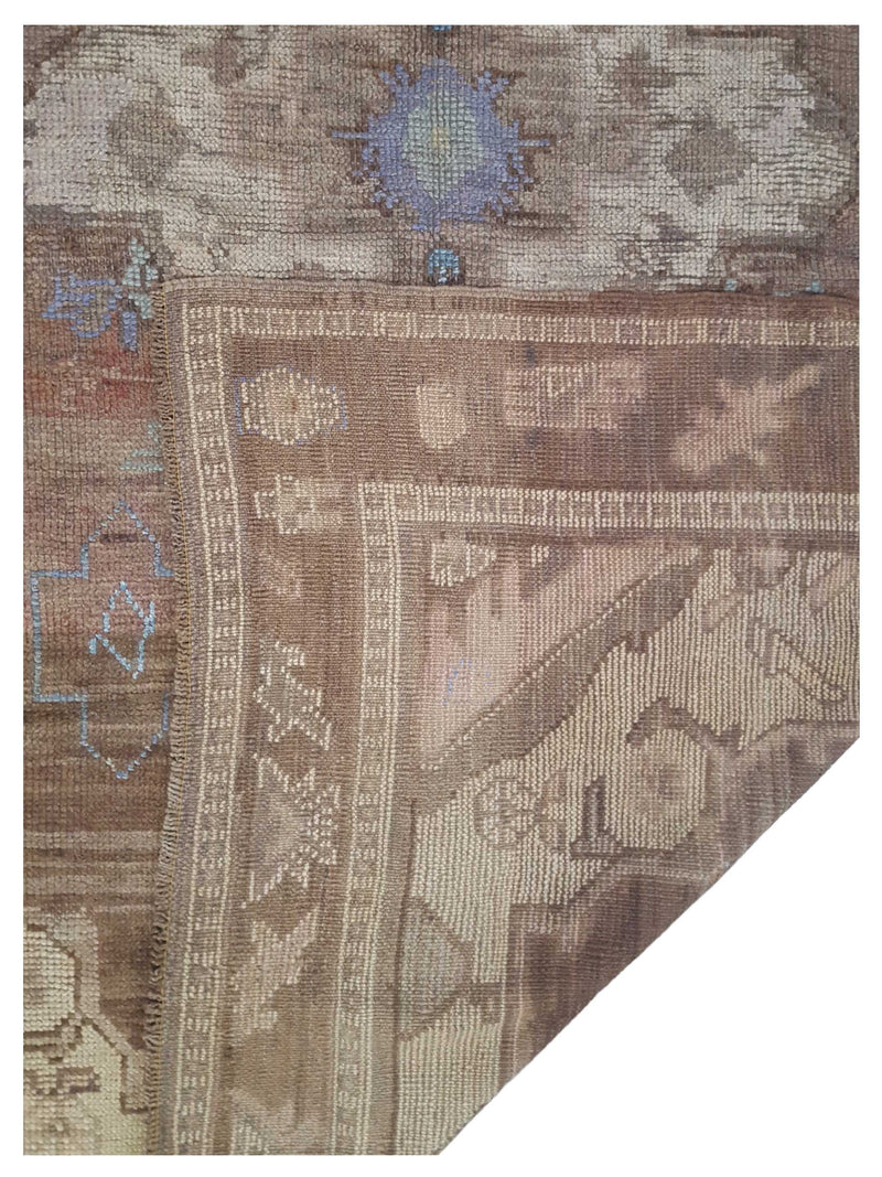 Pacific Kars 73845 Latte Beige Transitional Hand Knotted Rug