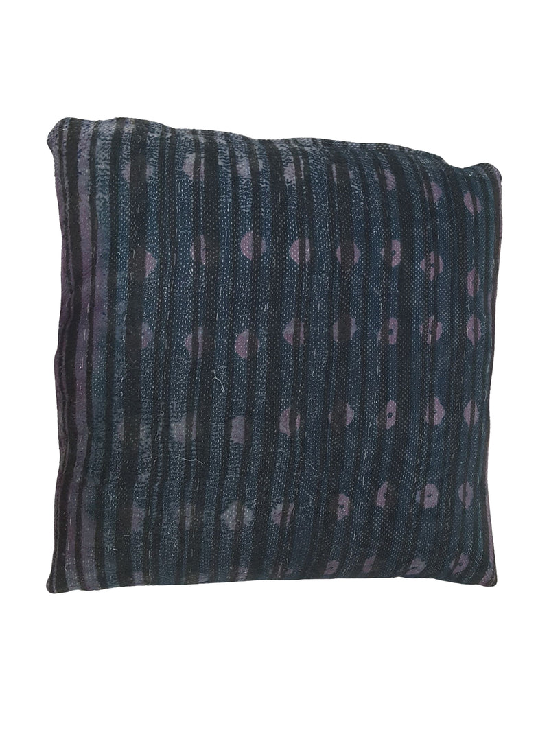 Pacific Vintage Quilt Pillow 73887 Green Pink Pillow Hand Knotted Rug
