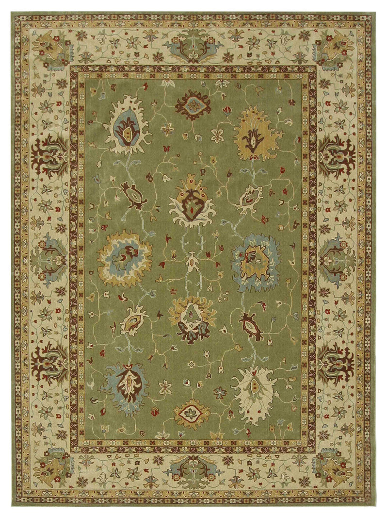 Pacific Bentley Olive Ivory Traditional