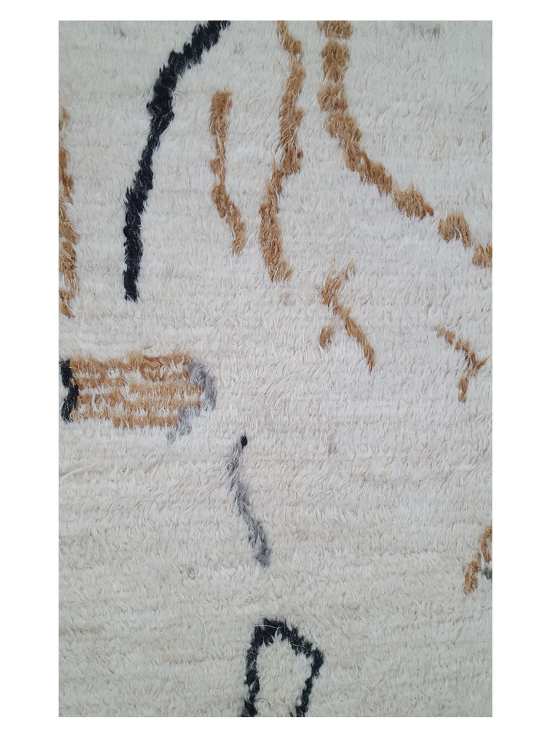 Pacific Moroccan MO-04 Ivory Multi Transitional Hand Knotted Rug