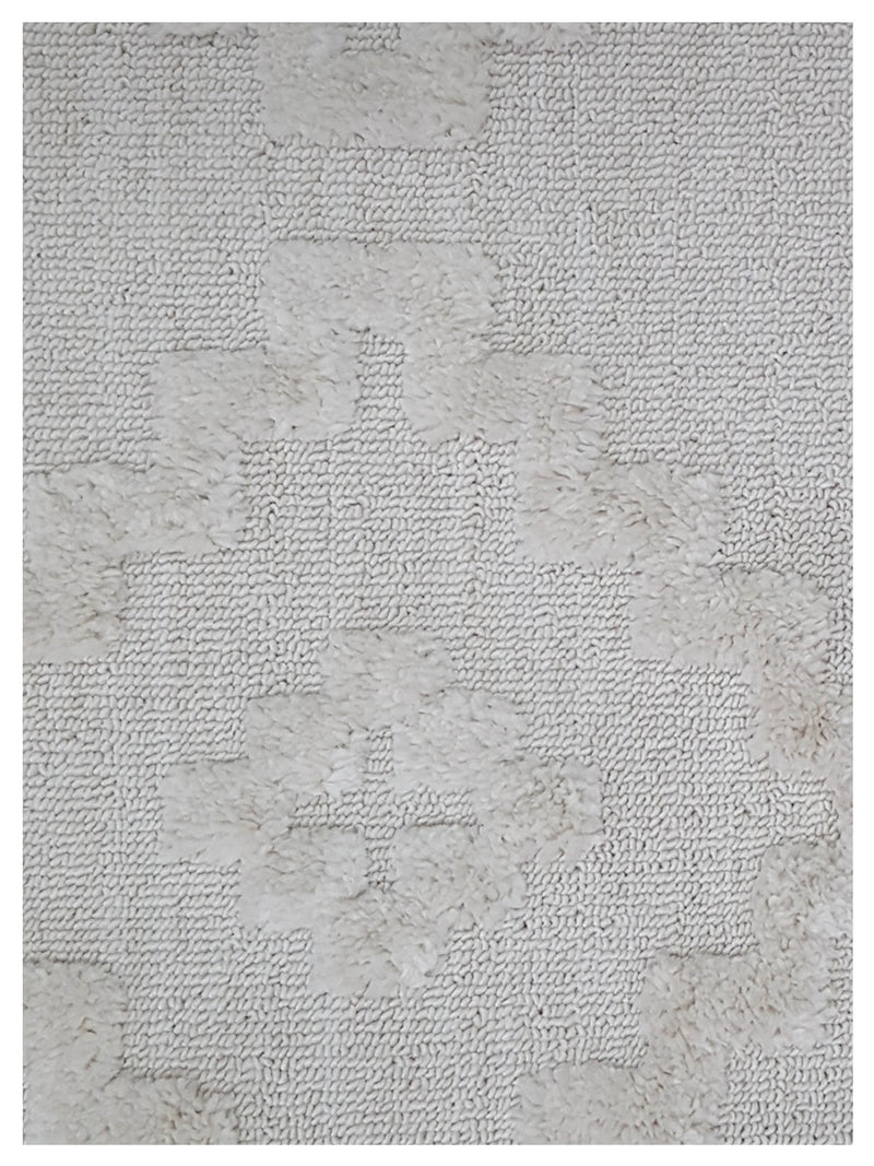 Pacific Moroccan Fes DN73T Ivory Ivory Modern Power Loom Rug