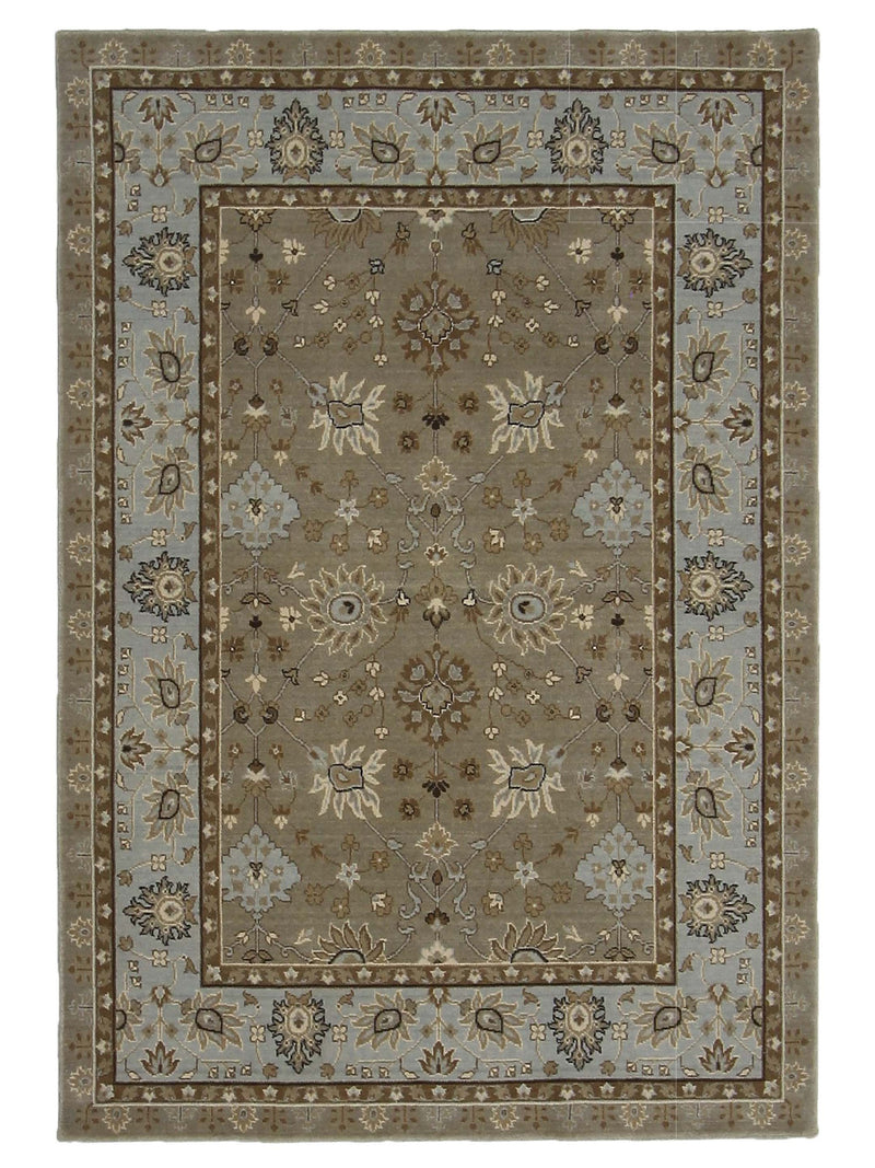 Aira Pahari Lt.Blue Dk.Grey Traditional