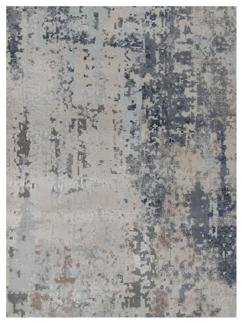 Pacific Invista IN432 Cream Grey Modern Power Loom Rug