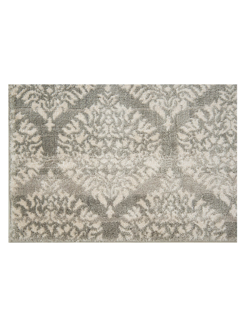 Aira Jaz 9014 Md.Grey Ivory Transitional Wilton Rug