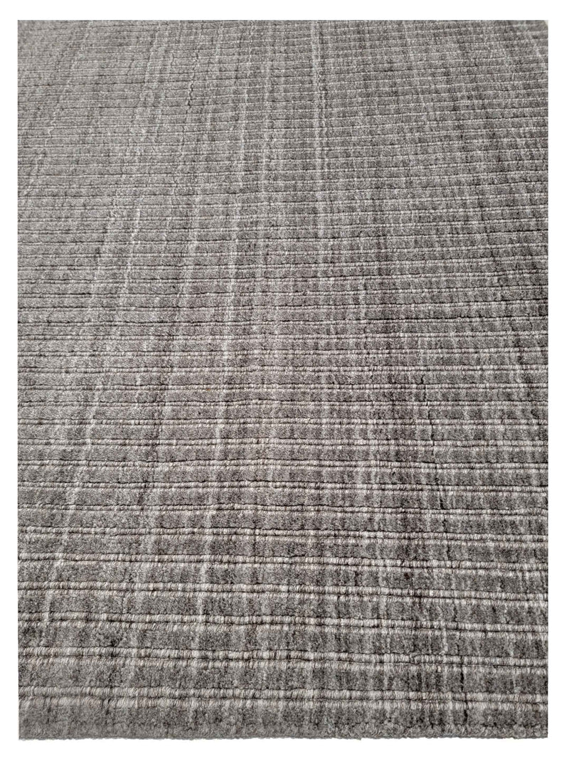 Aira Westside 67490 Brown Brown Transitional Hand Knotted Rug