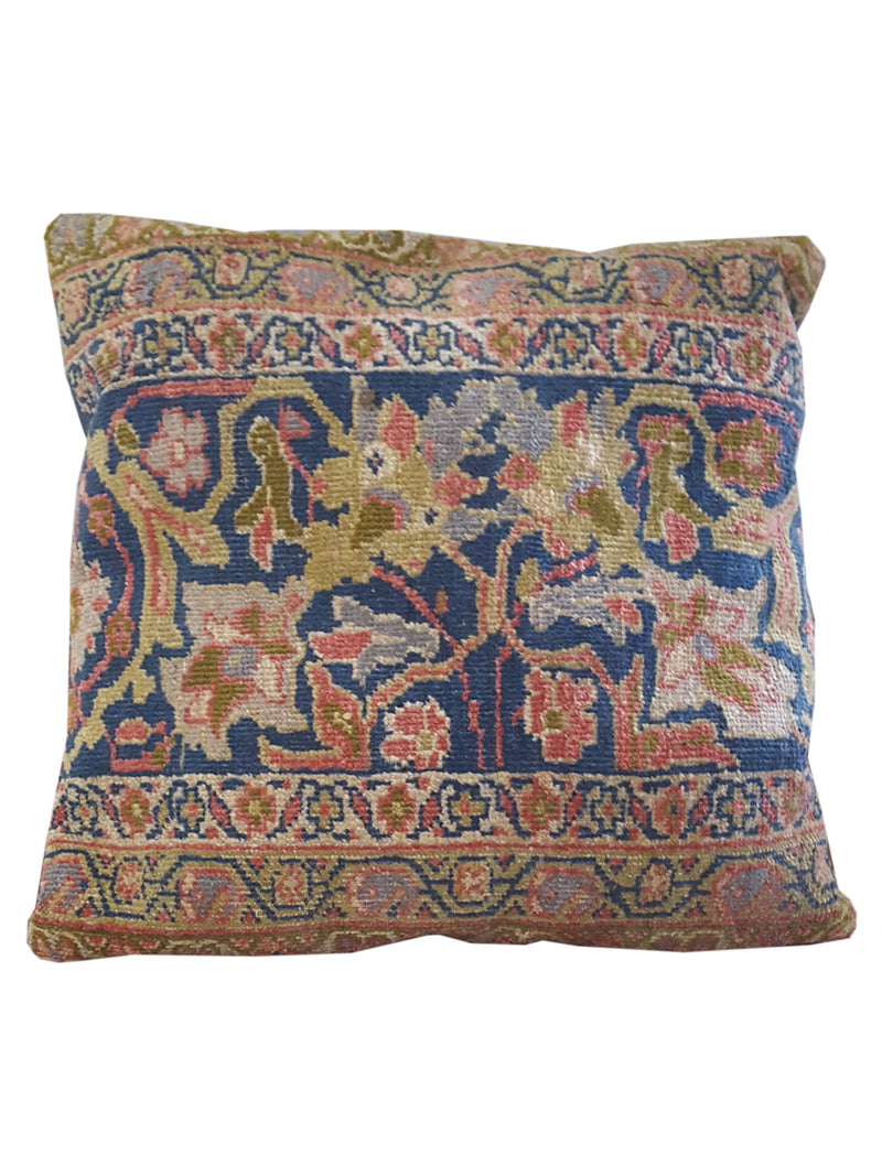 Pacific Pillow  Navy Orange Pillow