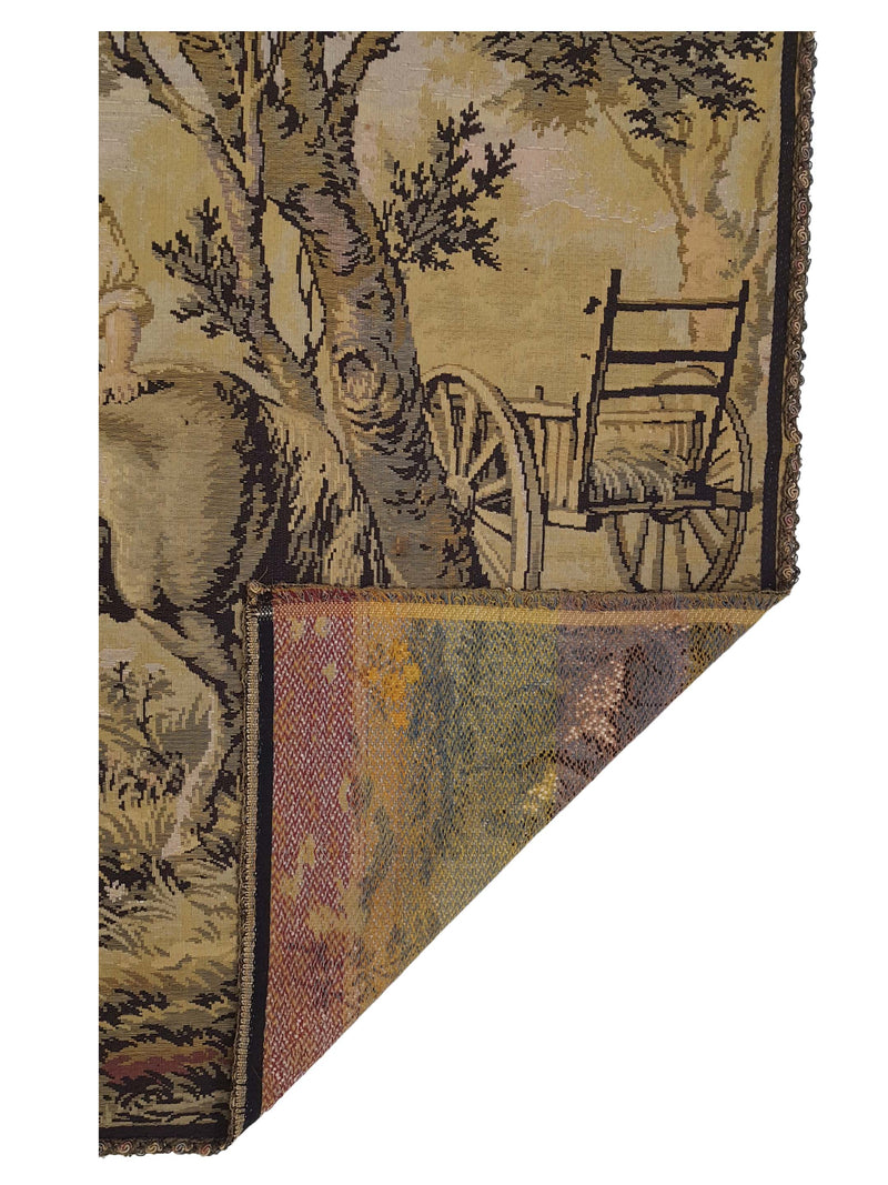 Pacific Tapestry 2163 Avocado Ivory Tapestry Hand Knotted Rug