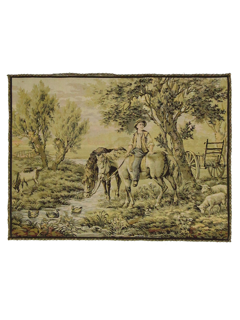 Pacific Tapestry  Avocado Ivory Tapestry