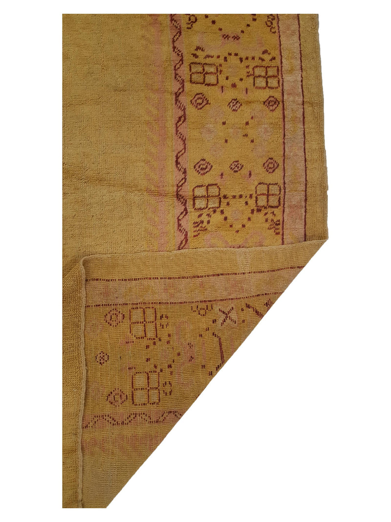 Fasa Antique Angora 2171 Gold Gold Traditional Antique Rug