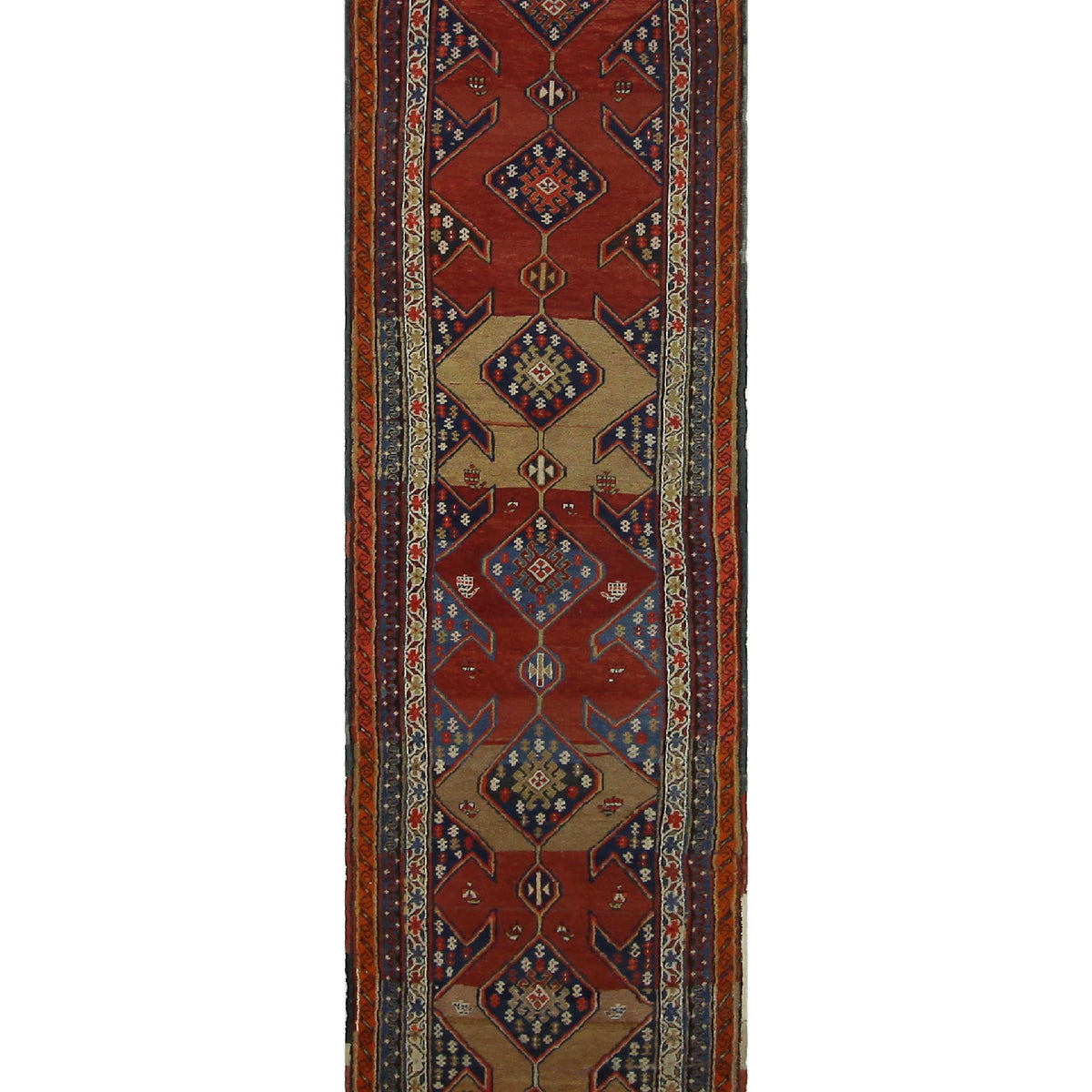 Fasa Antique Karabagh  Rust Indigo Traditional