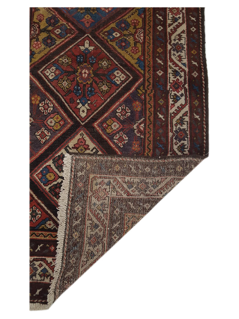 Fasa Antique Malayer 2300 Multi Ivory Traditional Antique Rug