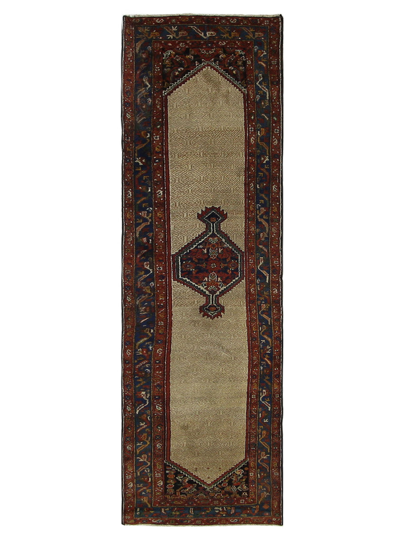 Fasa Antique Malayer  Ivory Rust Traditional