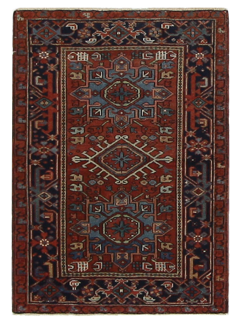 Fasa Antique Karajah  Rust Blue Traditional