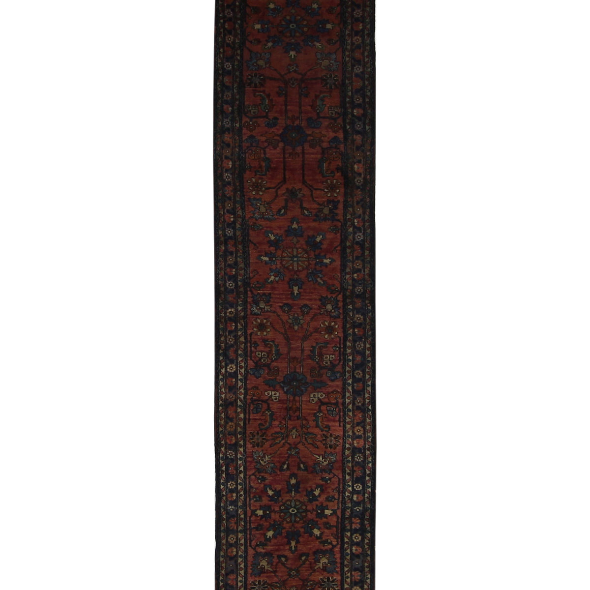 Fasa Antique Lilian  Rust Indigo Traditional