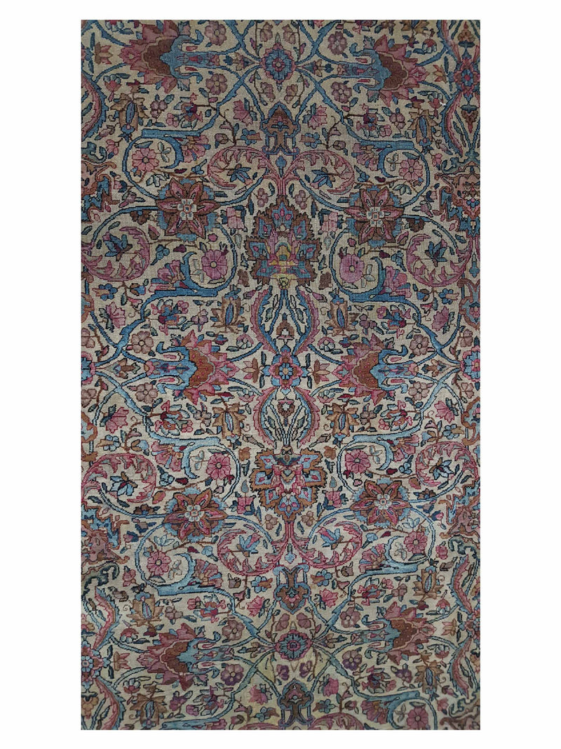 Fasa Antique Kerman 3168 Rust Coral Traditional Antique Rug