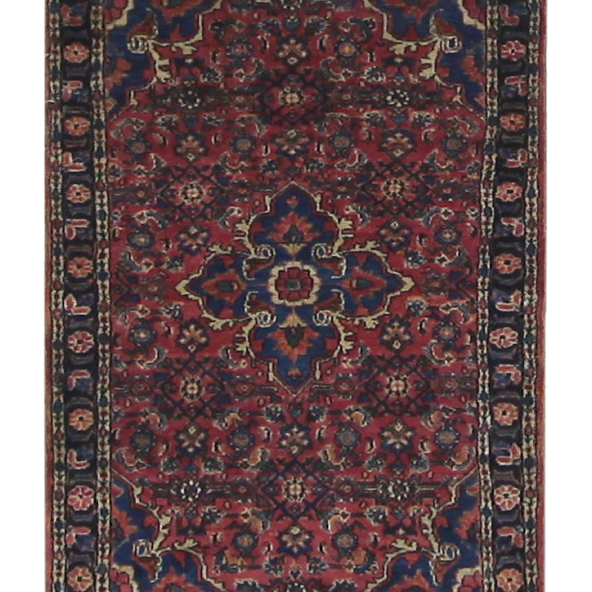 Fasa Antique Malayer  Mauve Navy Traditional